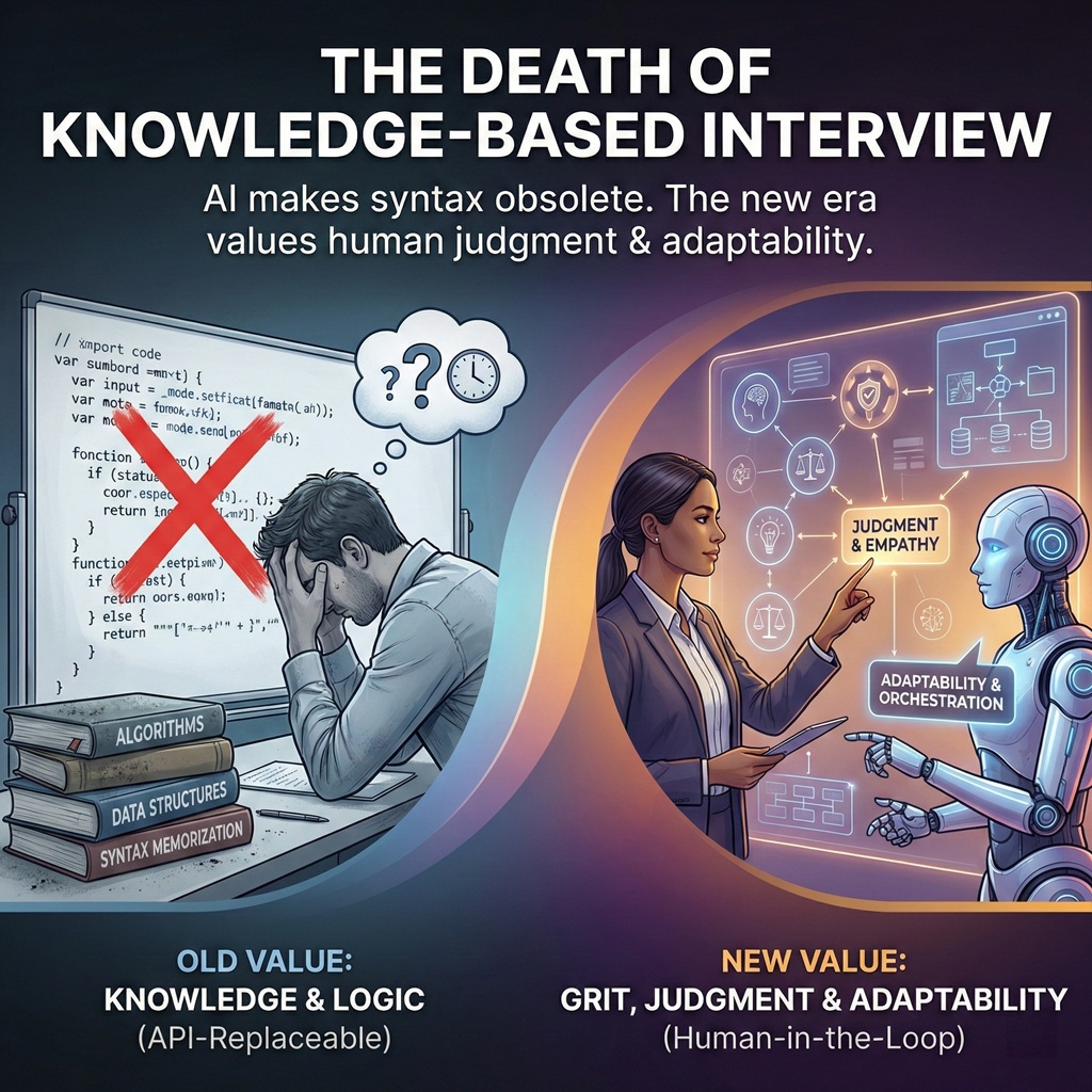 The Shift #4: The Death of Knowledge-Based Interview